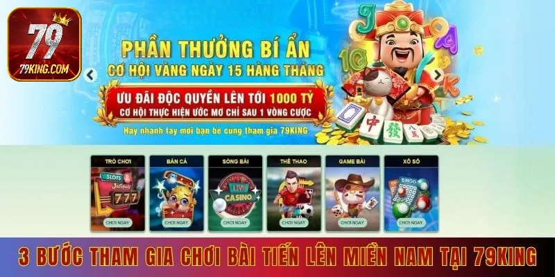 3 bước tham gia đặt cược trò chơi xóc đĩa tại 79king