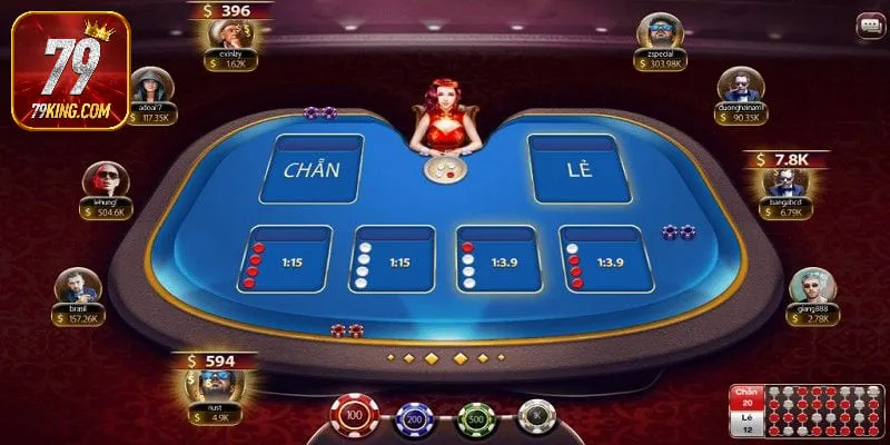 Đôi nét về tựa game xóc đĩa 79king